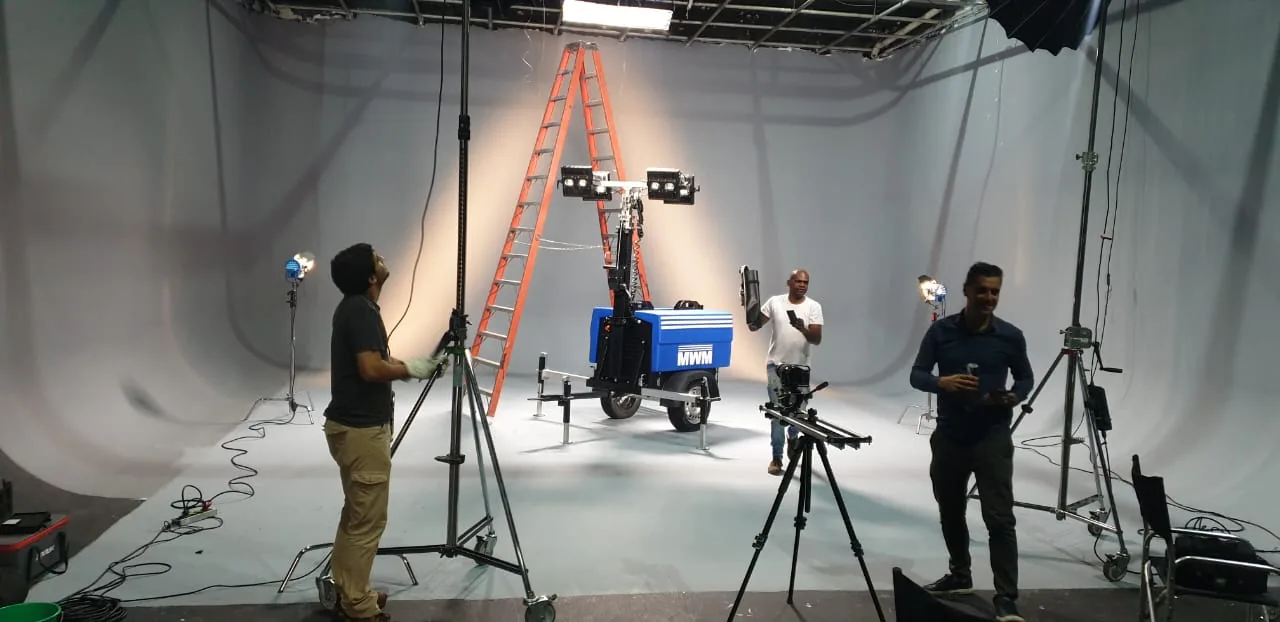 Iluminação de fotografia de produto